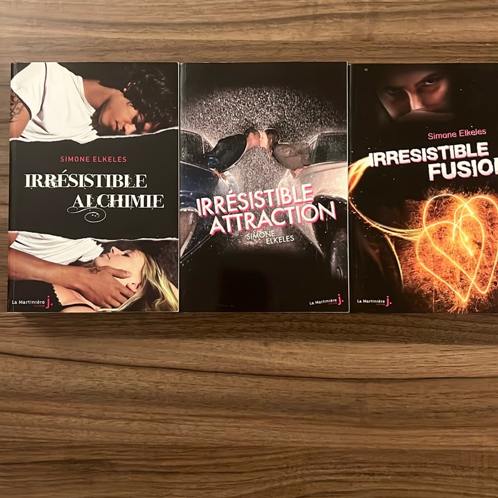 Série Irrésistible (1-3), livres en français - books in french